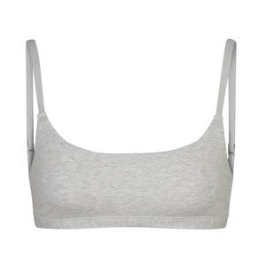 SKIMS COTTON JERSEY SCOOP BRALETTE
